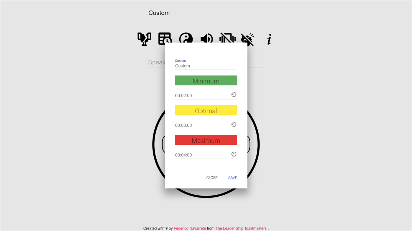 #7. Toastmasters Timer Pro (Windows) By: FANMixco