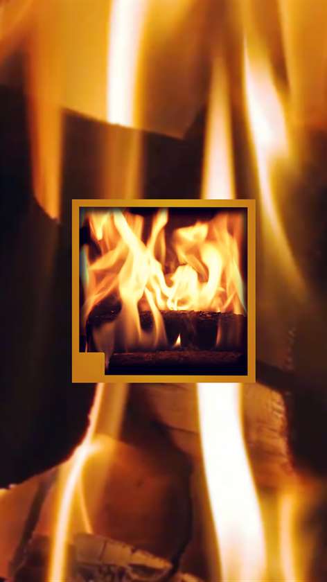 Burning wood Fireplace Screenshots 1