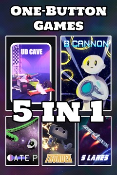 Cover poster for One Button Games 5-in-1 (for Windows 10)