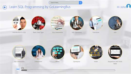 Learn SQL and MySQL by GoLearningBus screenshot 4