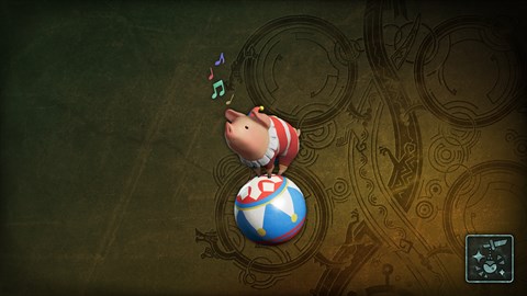 Pendant: Rolling Poogie: Two-tone