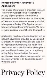 Turkey IPTV screenshot 3