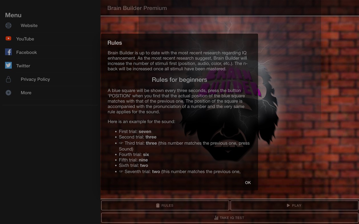 #3. N-Back Brain Builder Premium (Windows) 由: High Secret