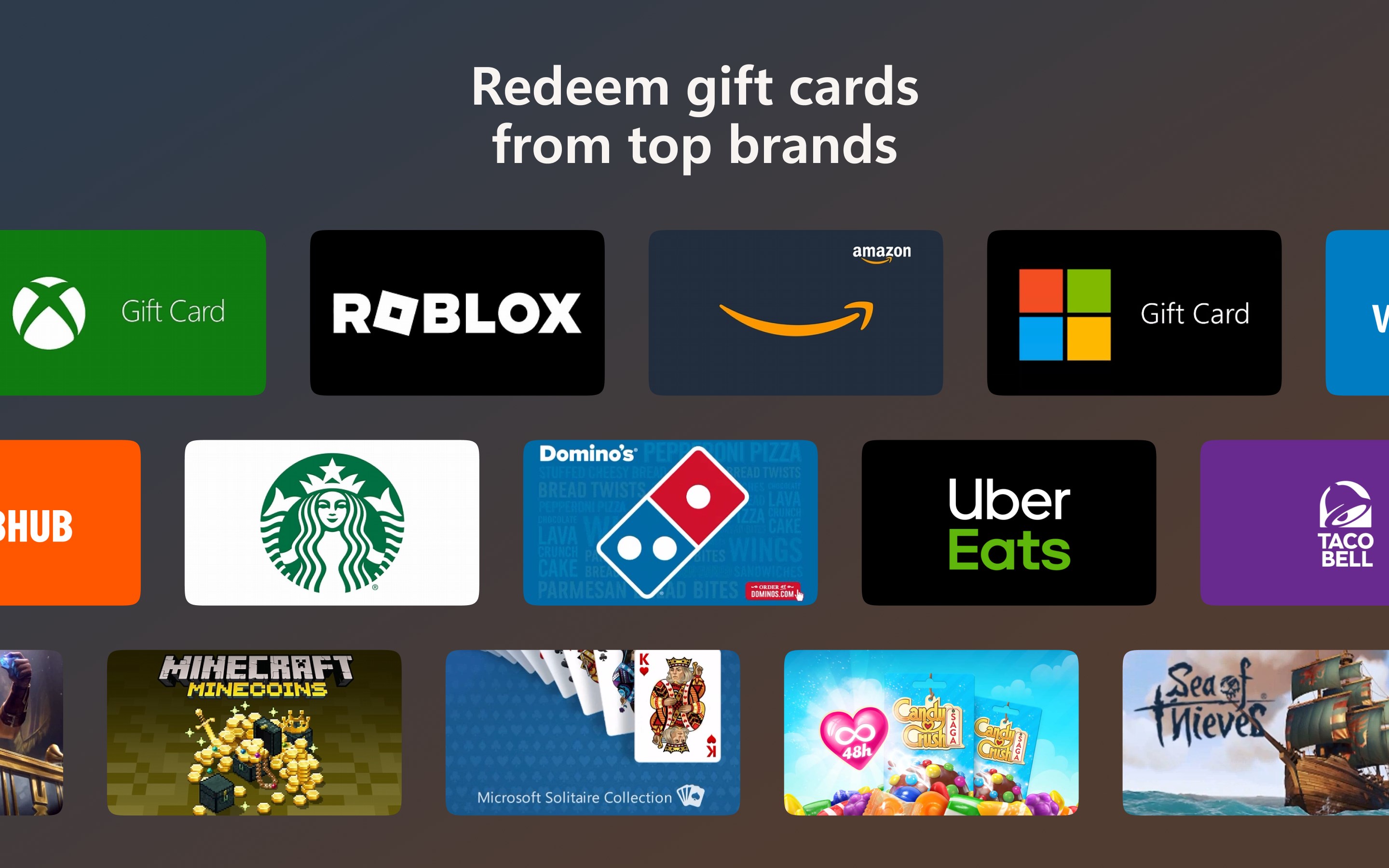 Microsoft Rewards screenshot