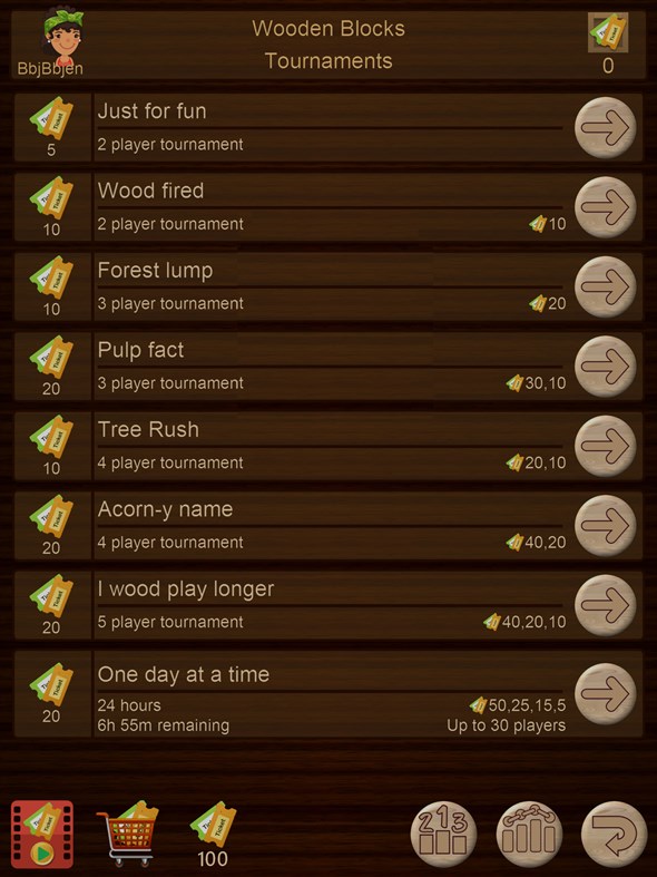 #4. Wooden Block Puzzle Game (Windows) 由: ZingMagic Limited