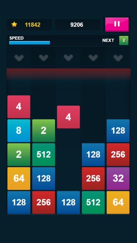 #4. 2048:X2 Merge Blocks (Windows) By: Inlogic-Software
