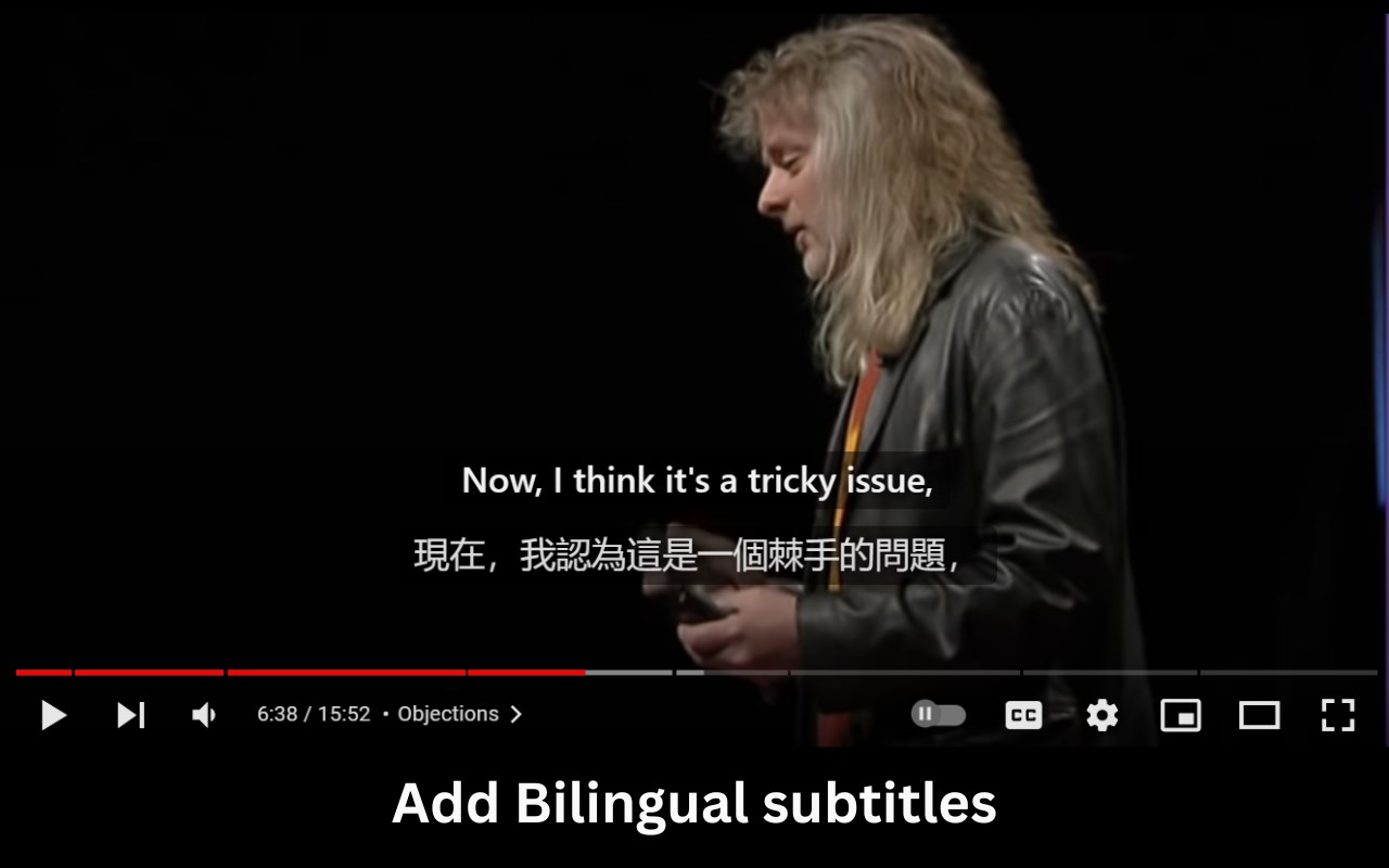 Youtube Bilingual Subtitles