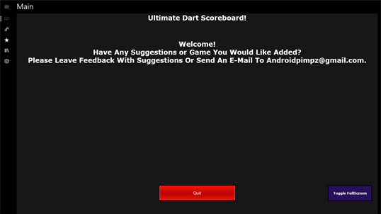 Ultimate Dart Scoreboard screenshot 1
