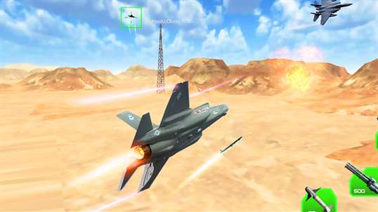 Sky Fighters 3D screenshot 2