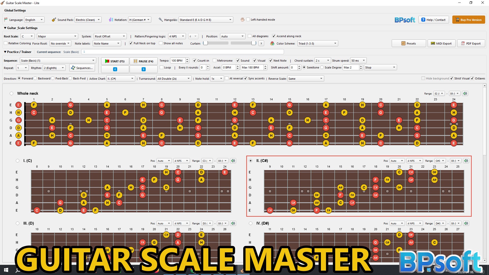 Guitar Scale Master screenshot