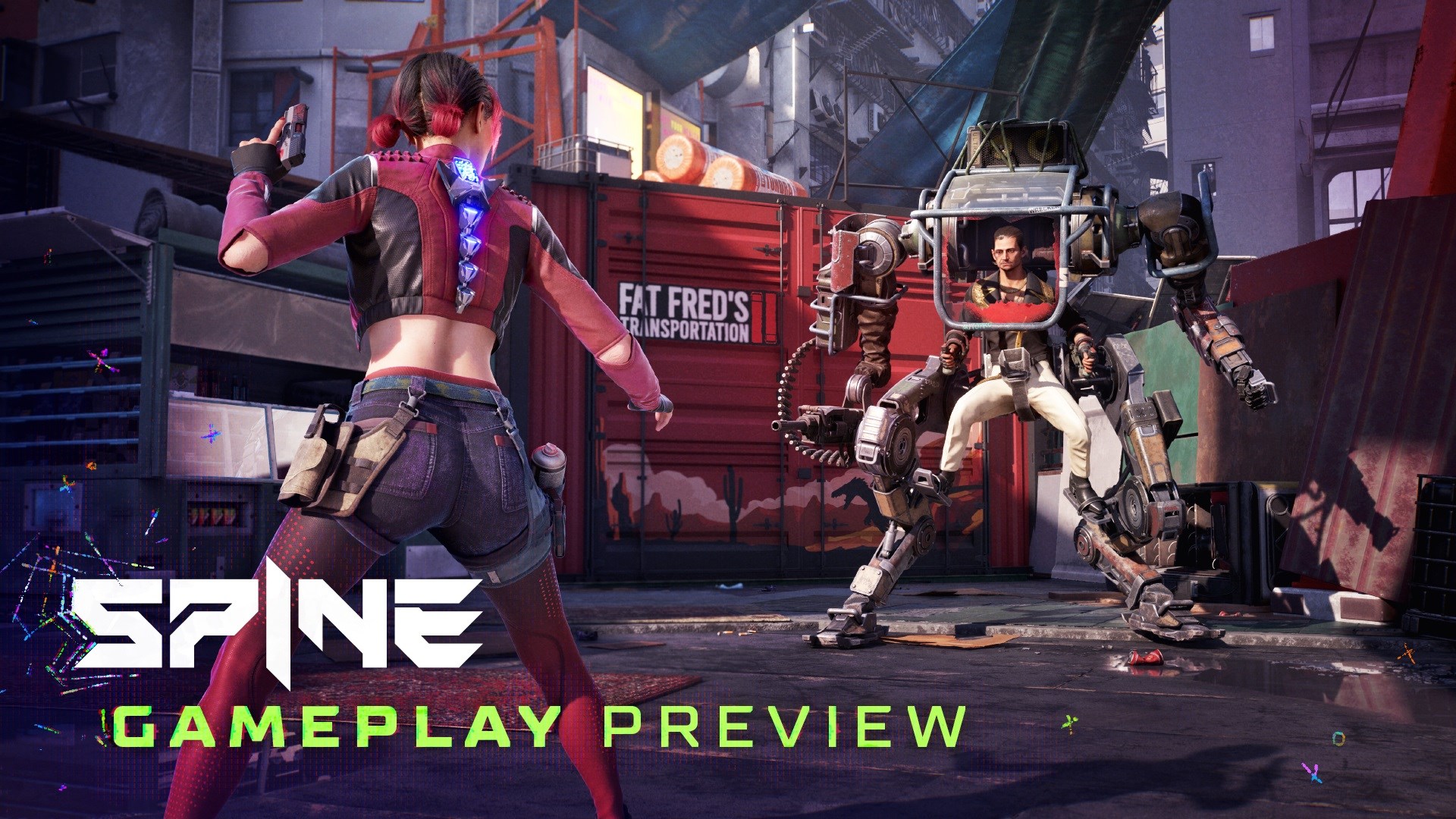 SPINE Gameplay Preview Trailer Cover