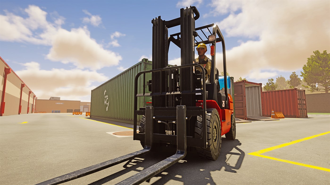 #6. Forklift Simulator (Xbox) بواسطة: Aerosoft GmbH