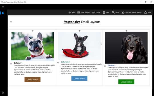 Marble Responsive Email Designer 365 screenshot 4