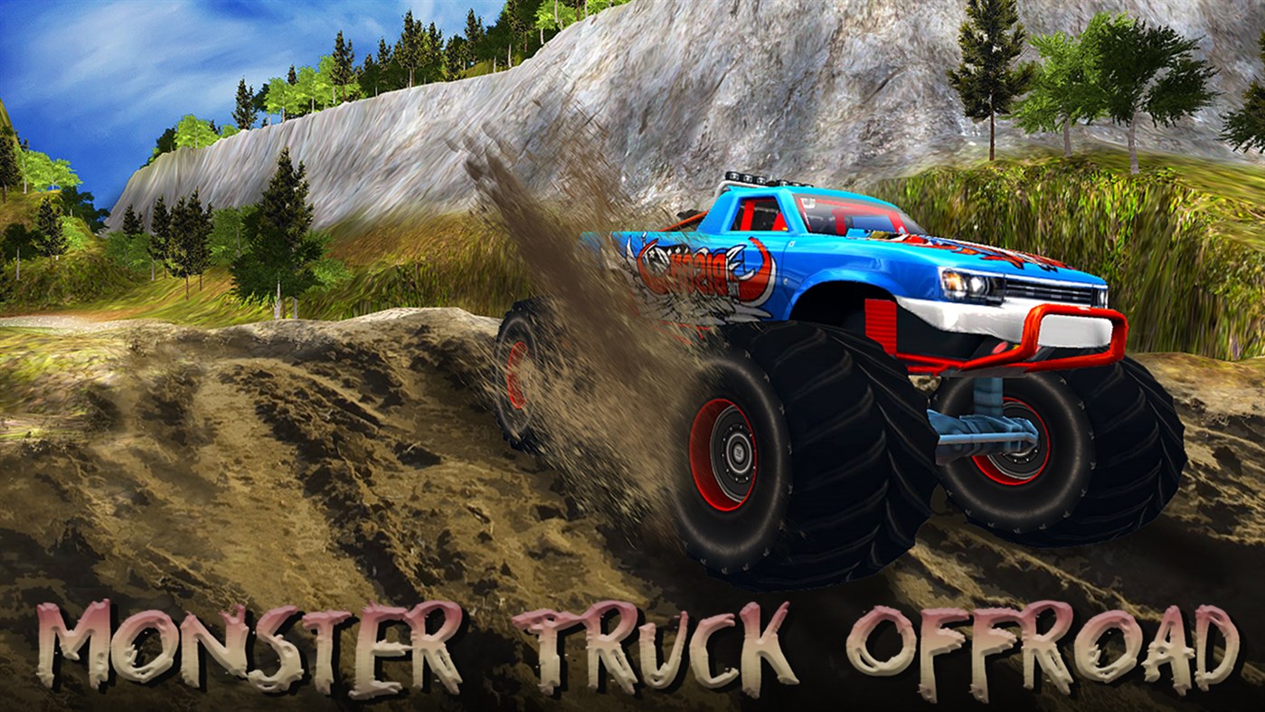 #1. Monster Truck Offroad Simulator (Windows) By: Game Mavericks
