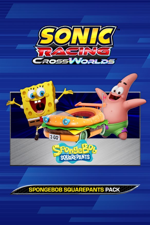 Sonic Racing: CrossWorlds - SpongeBob SquarePants Pack Xbox Series X|S and Xbox One cover art