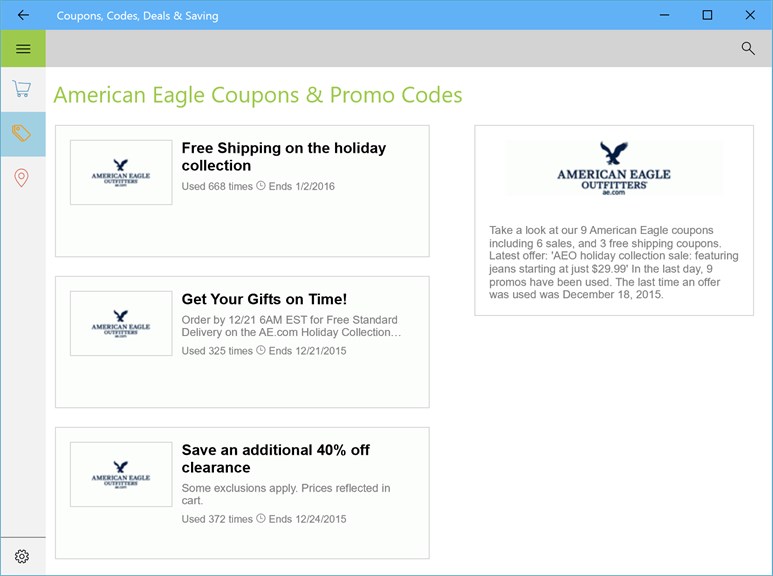 Coupons Codes