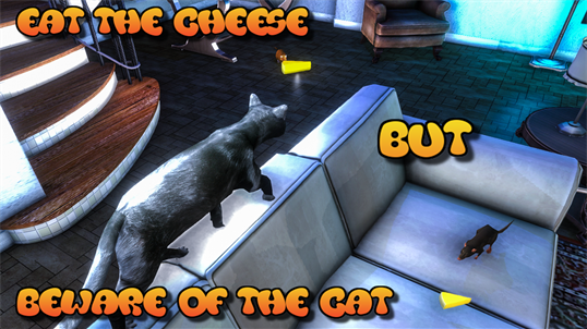 Cat vs Rat-Mouse Chase Simulator screenshot 2