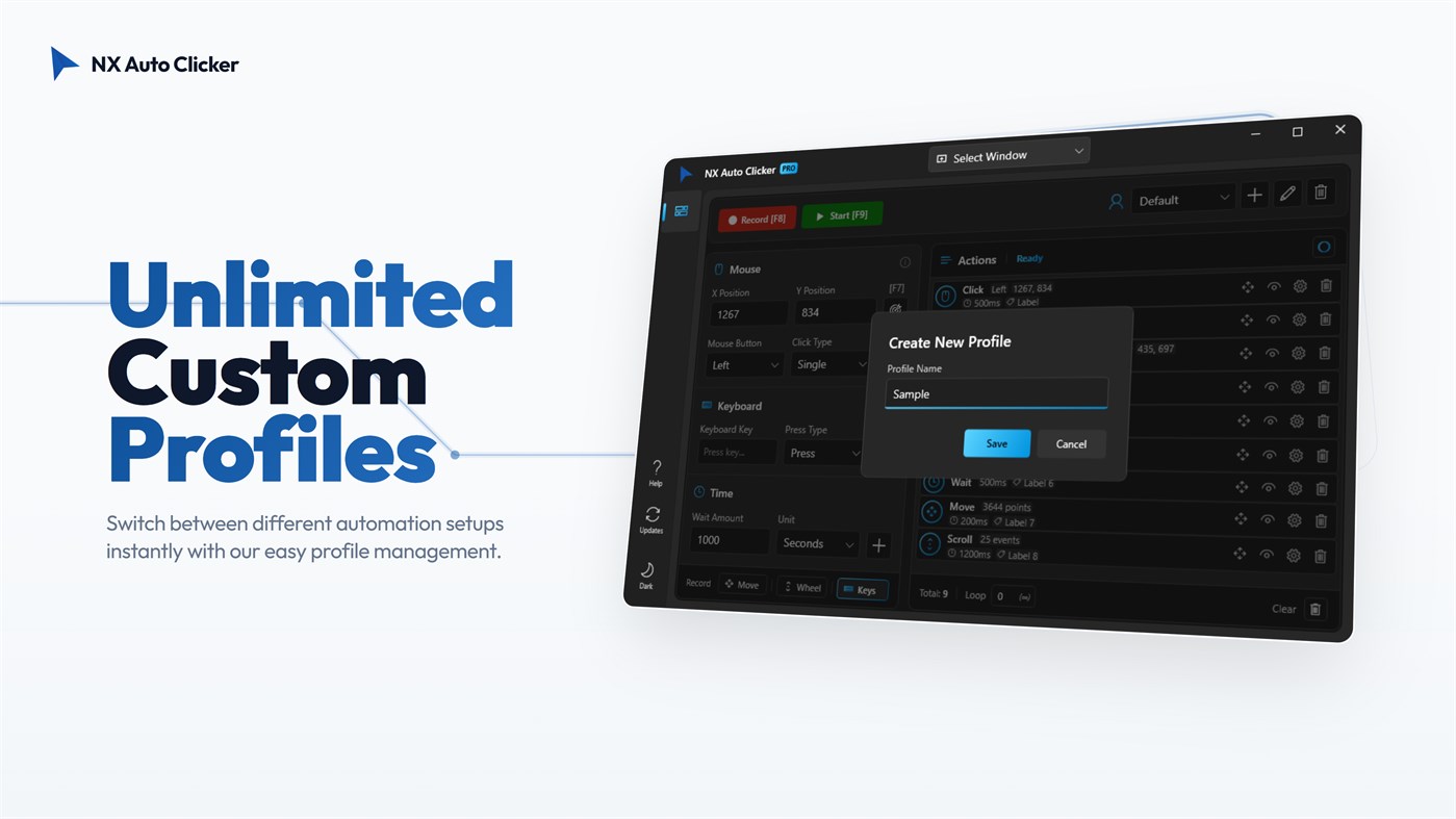 #5. NX Auto Clicker (Windows) Με: Neuron Software