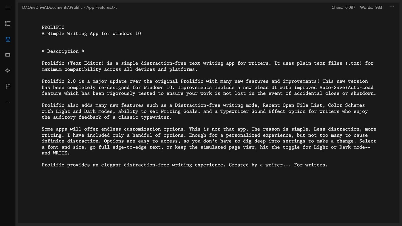 #2. Prolific (Windows) Ved: Rebel Ware