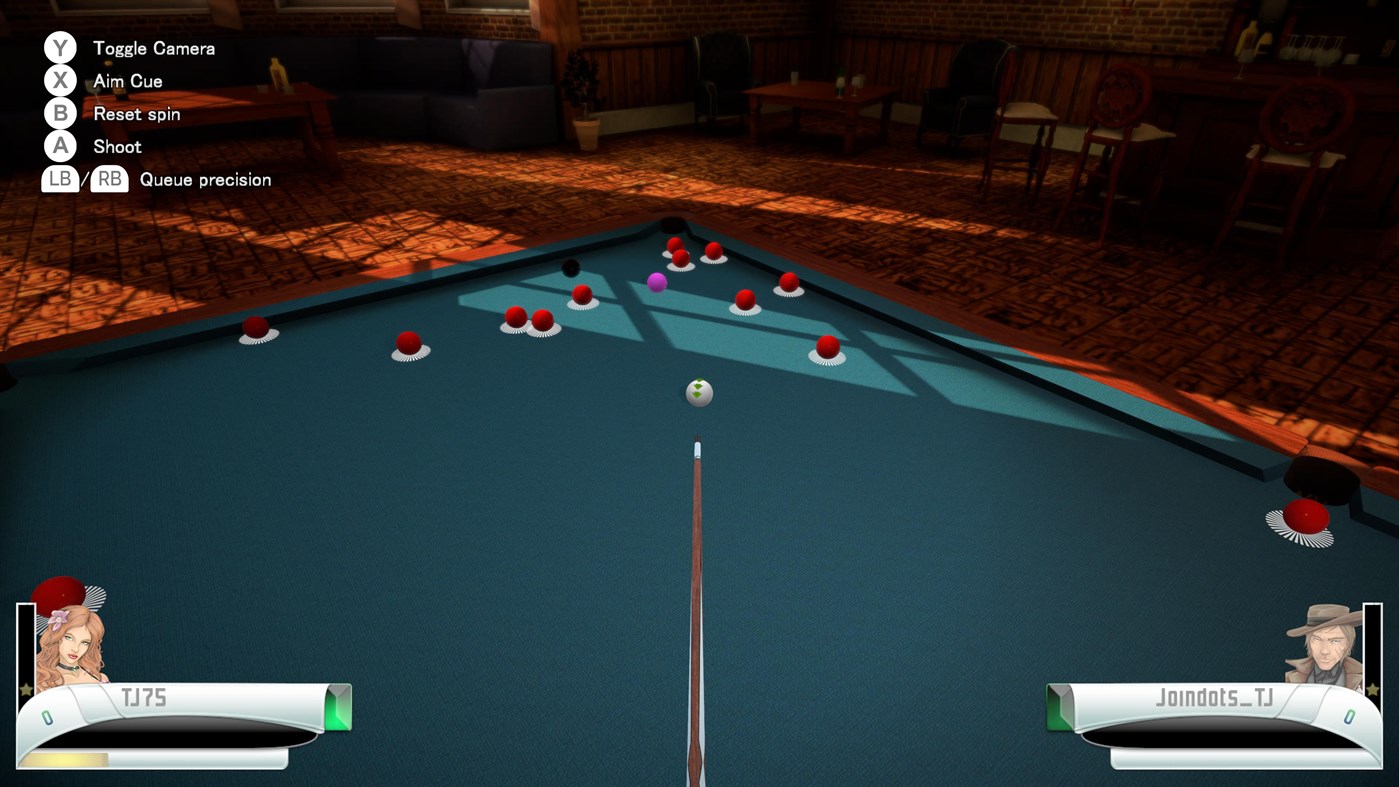 #5. 3D Billiards - Pool & Snooker - Remastered (Xbox) By: Joindots GmbH