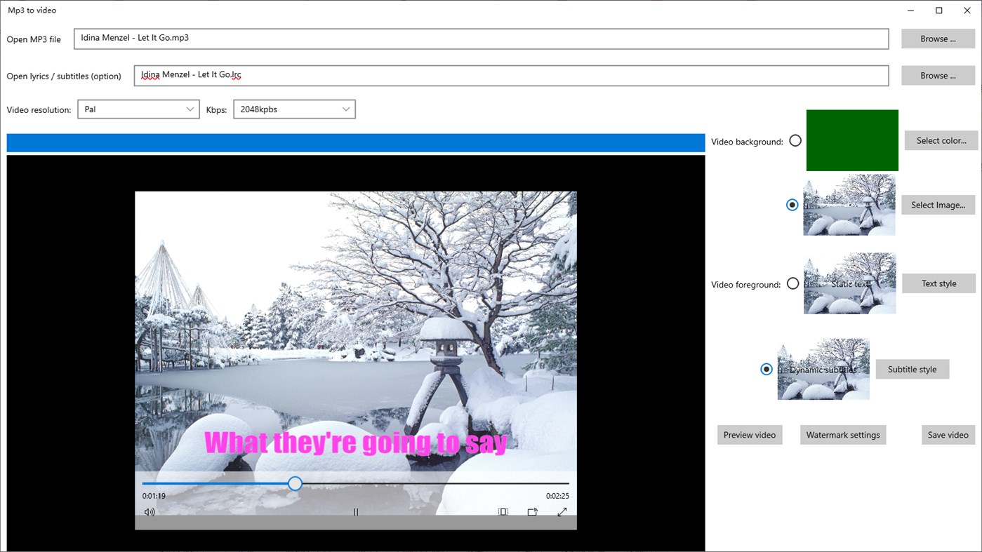 #6. Music Video Maker App (Windows) Av: 韵华软件