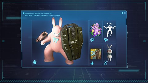 Roadblock Alpha Big Bunny Set