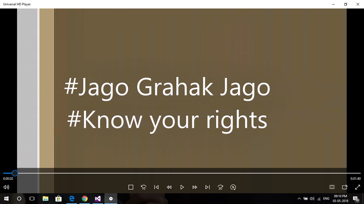 #2. Universal HD Player (Windows) 由: Mohammad Nauman Bhat