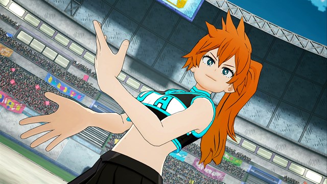 MY HERO ONE'S JUSTICE 2 Cheerleader Costume Itsuka Kendo screenshot 2