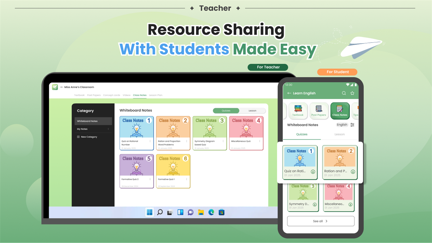 #4. Class Saathi (Windows) Podle: TagHive Inc.