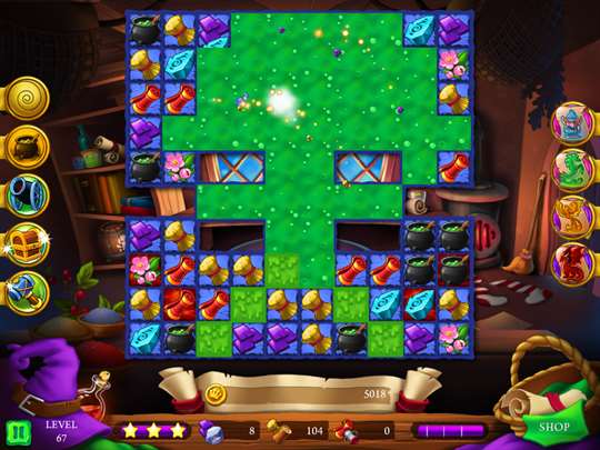 Wizard's Quest - Match 3 screenshot 5