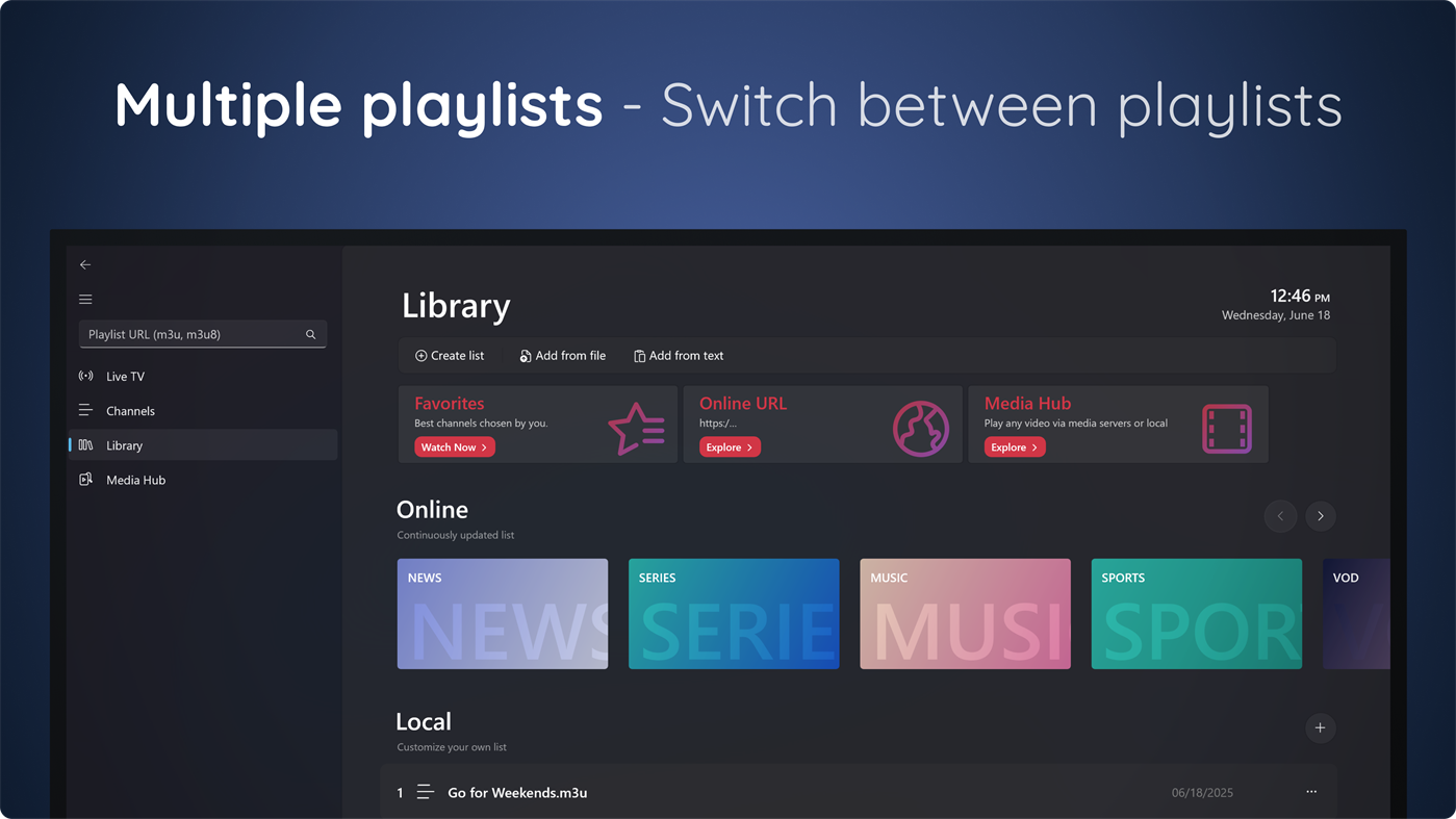 #2. IPTV Fluent (Windows) Podle: JimmyRespawn