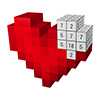 Color by Number Voxel 3d