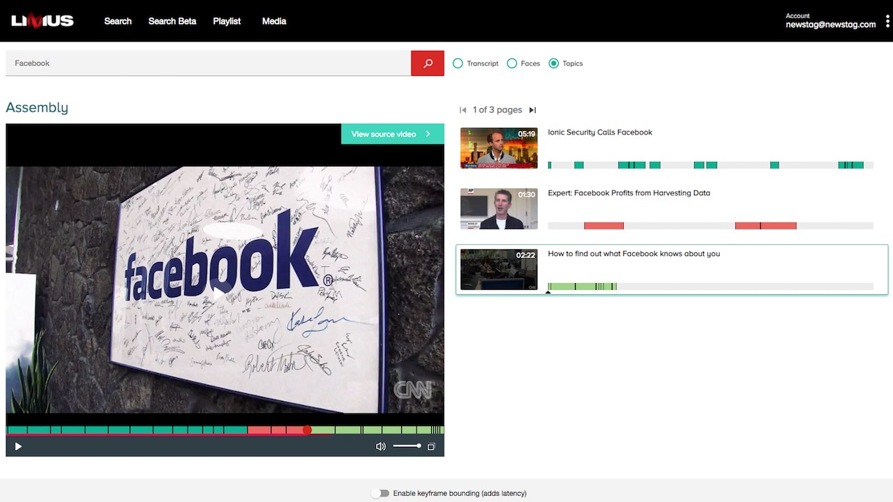 Snapshot 5 of Video Hyper-Personalization & Search Solution