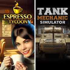 Espresso Tycoon & Tank Mechanic Simulator cover image