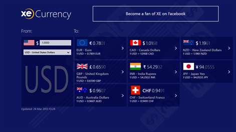 XE Currency Screenshots 1