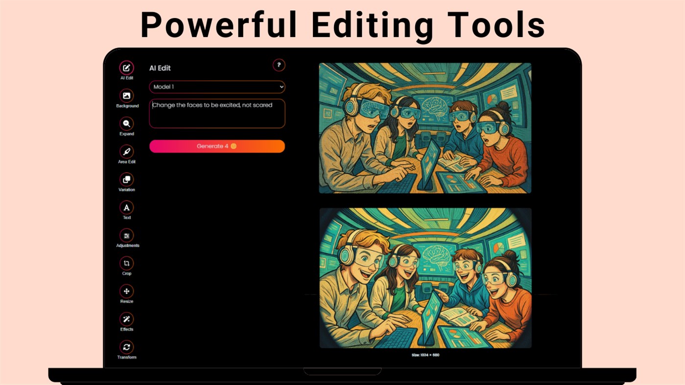 #2. Tangra AI Image Generator (Windows) Podle: Simply Flows LLC