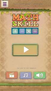 Math Skill screenshot 1