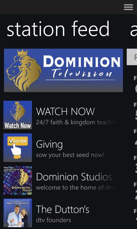 Dominion TV Screenshots 2