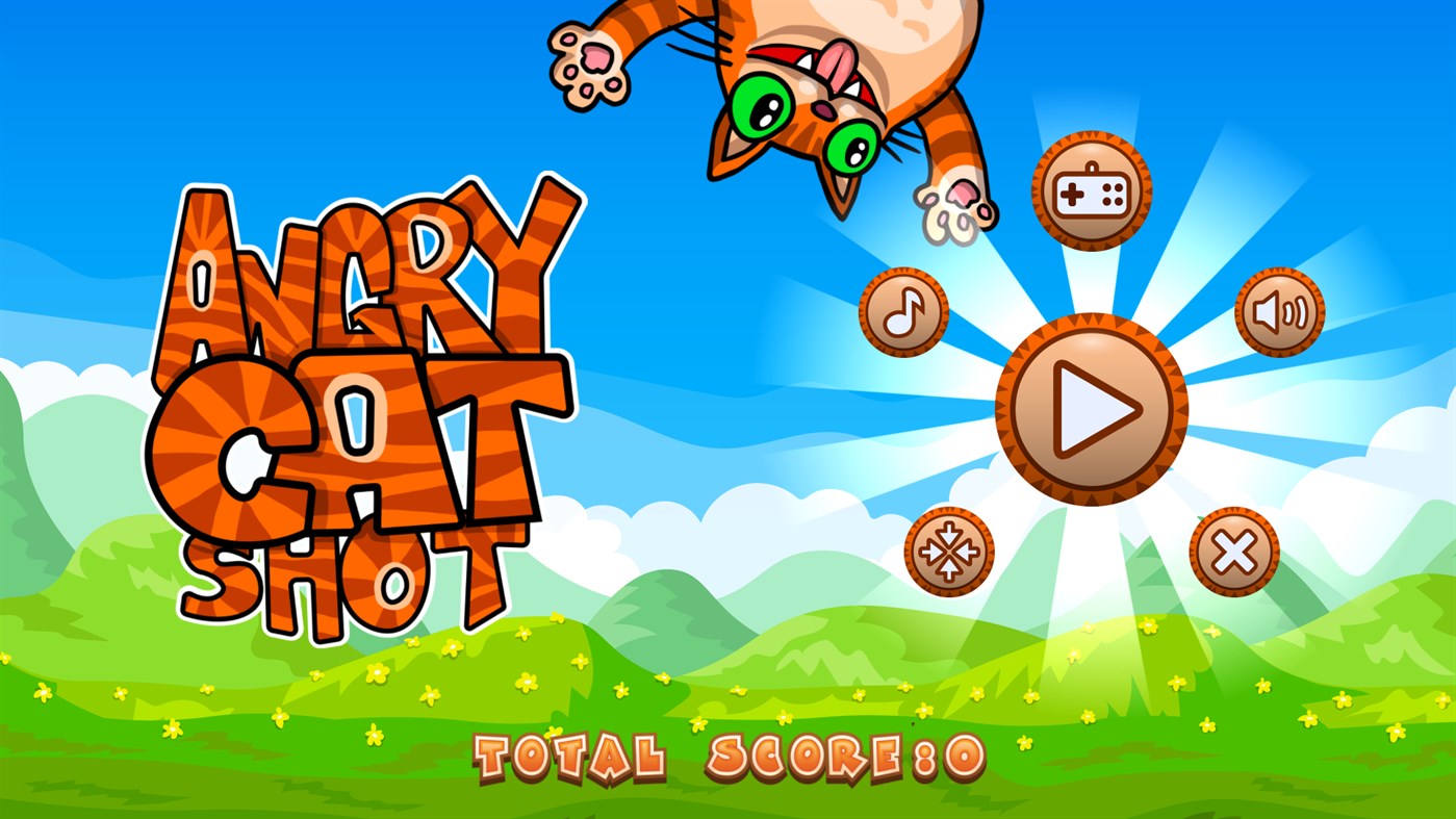 #1. Angry Cat (Windows) Bởi: bitaq