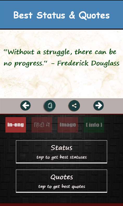 Best Status & Quotes Screenshots 1