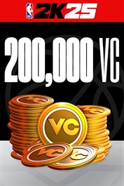 Paquete de 200000 monedas virtuales de NBA 2K25