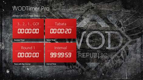 WOD Timer Pro by WOD Republic Screenshots 1