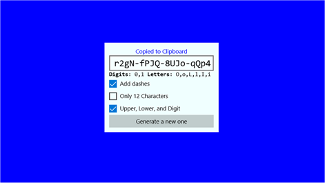 Penteract Password Generator Screenshots 1