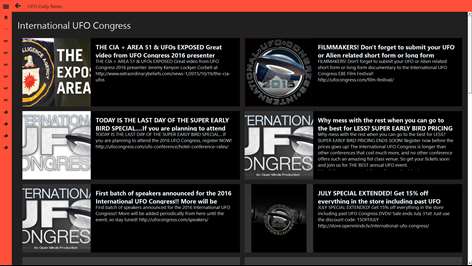 UFO Daily News Screenshots 2