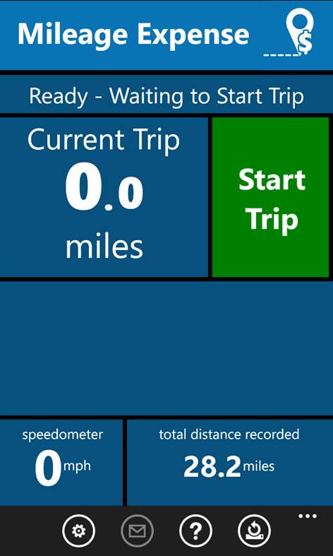 Mileage Expense Screenshots 1