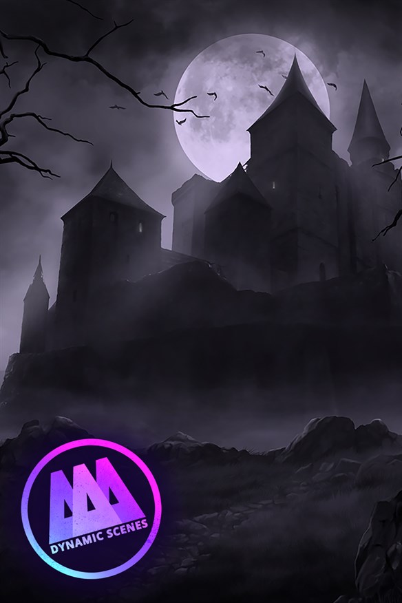AAA Dynamic Scenes - Moonlit Citadel Dynamic Scene Xbox Series X|S and Xbox One cover art