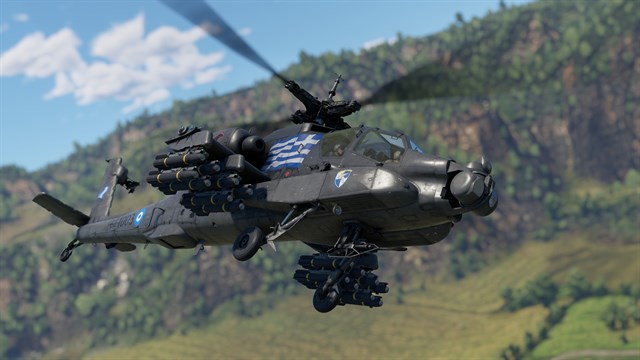War Thunder - Greek AH-64A Apache screenshot 1