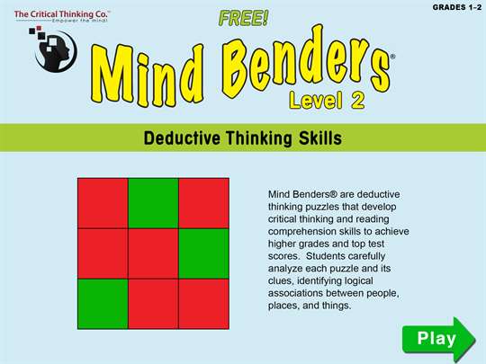 Mind Benders® Level 2 (Free) screenshot 1