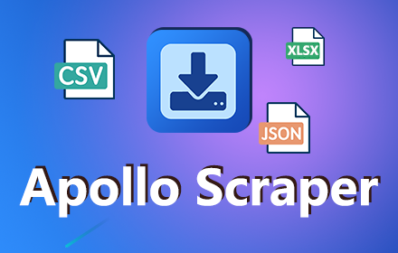 Apollo Scraper | Easy Extract & Export Apollo Leads small promo image