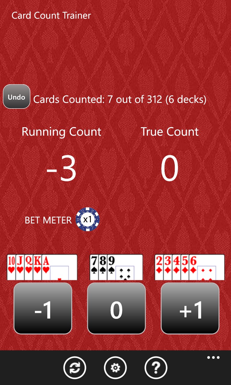 Screenshot 4 Card Count Trainer windows